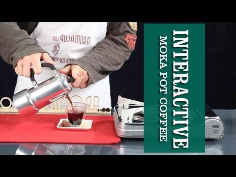 How to make Perfect Moka Pot espresso-like Coffee (interactive video) | Home Barista