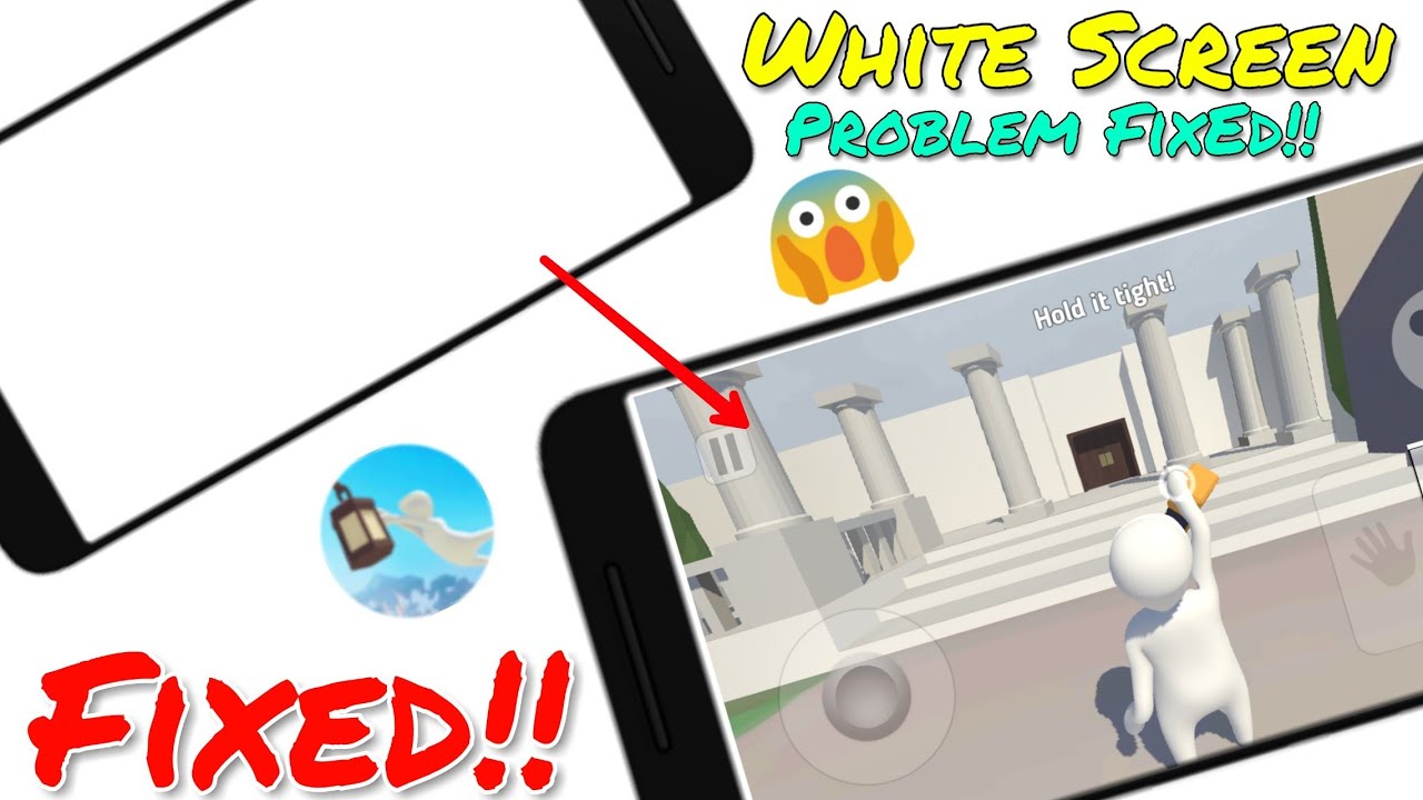 [ White Screen Fix ] How to Fix Human Fall Flat White Screen For Android | Fix White …