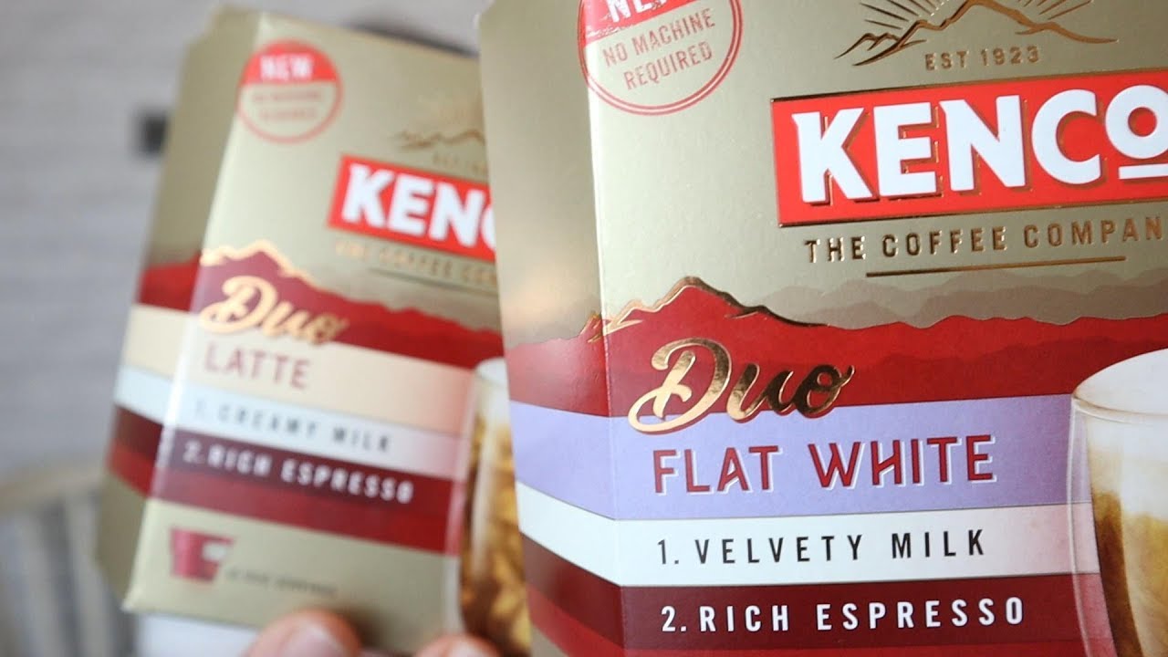 Kenco Duo – Flat White, Latte and Cappuccino