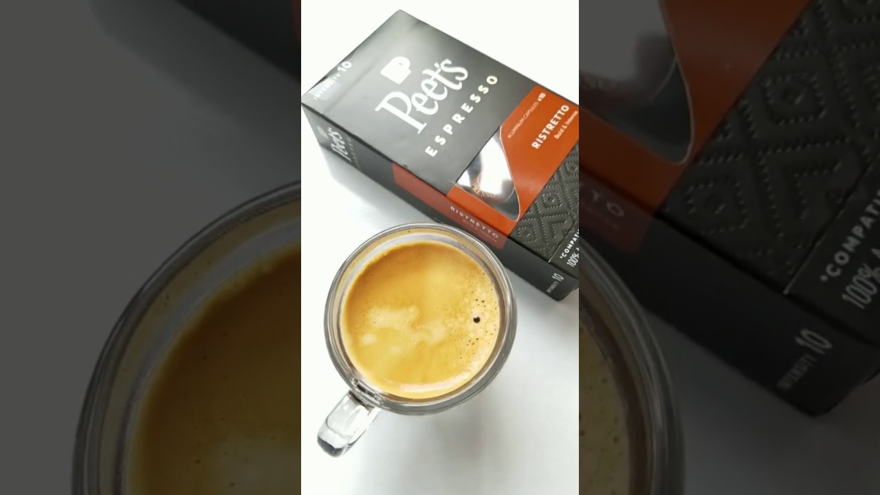 Simpresso Coffee Capsule Recommendation: Peet’s Ristretto Espresso Capsules