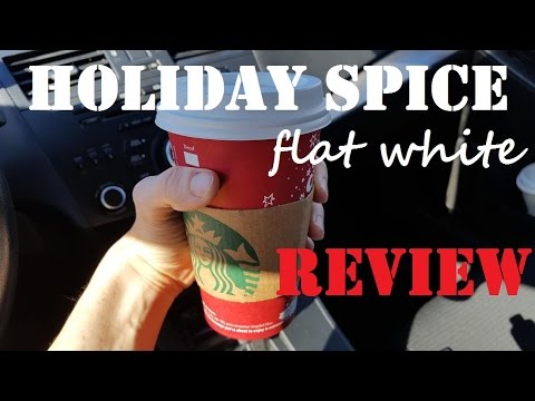 REVIEW: STARBUCKS Holiday Spice Flat White