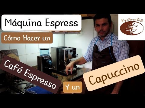 Como Preparar un Café Espresso Perfecto y un Capuccino