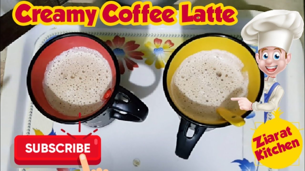 Creamy Coffee Latte Without Machine || Latte Macchiato
