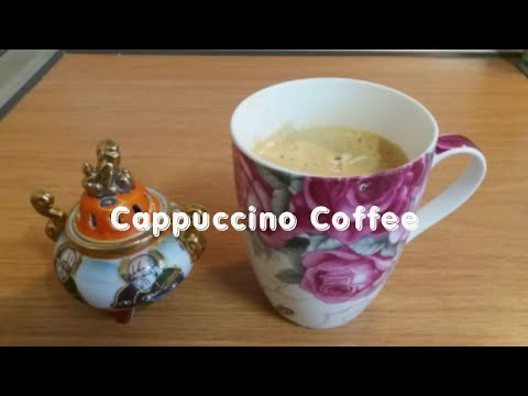 Homemade Cappuccino / Cappuccino Coffee Recipe/Cappuccino at Home only 3 ingredi…