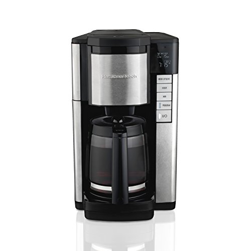 Hamilton Beach 46381 12-Cup Programmable Coffee Maker, Easy Access Plus, Brew Options…