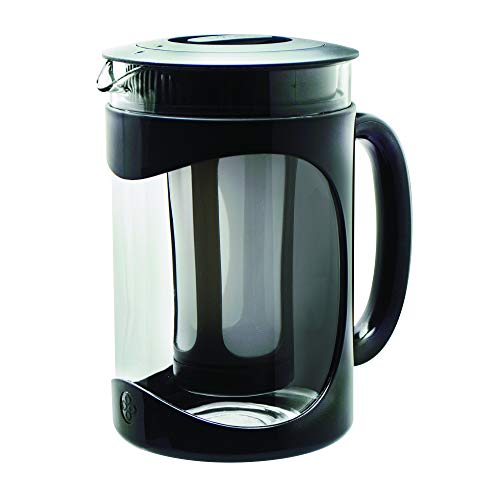 Primula PBPBK-5101 Burke Deluxe Cold Brew Iced Coffee Maker, Comfort Grip Handle, Dur…