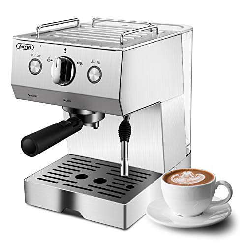 Espresso Machine, Coffee Machine with 15 bar Pump Powerful Pressure Coffee Brewer, Co…