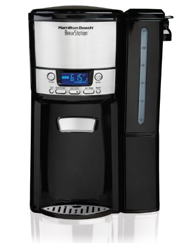 Hamilton Beach 12-Cup Coffee Maker, Programmable BrewStation Dispensing Coffee Machin…