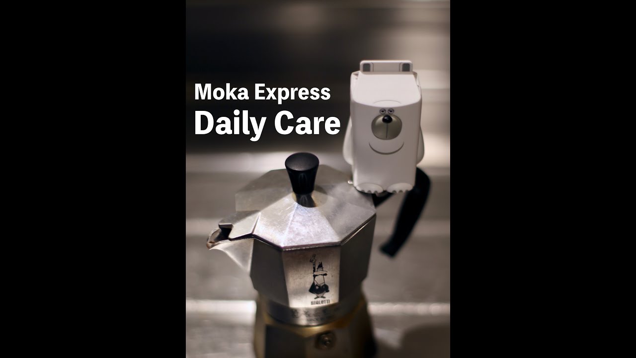 【Vlog】 Moka Express、日々のお手入れ ಠ ಠ