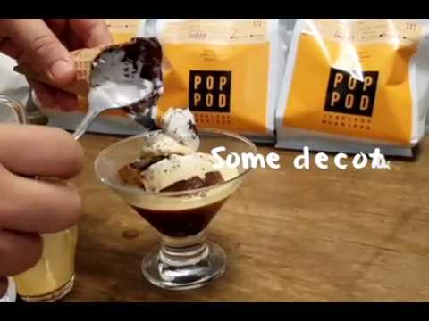 Oreo Affogato Pop Pod coffee