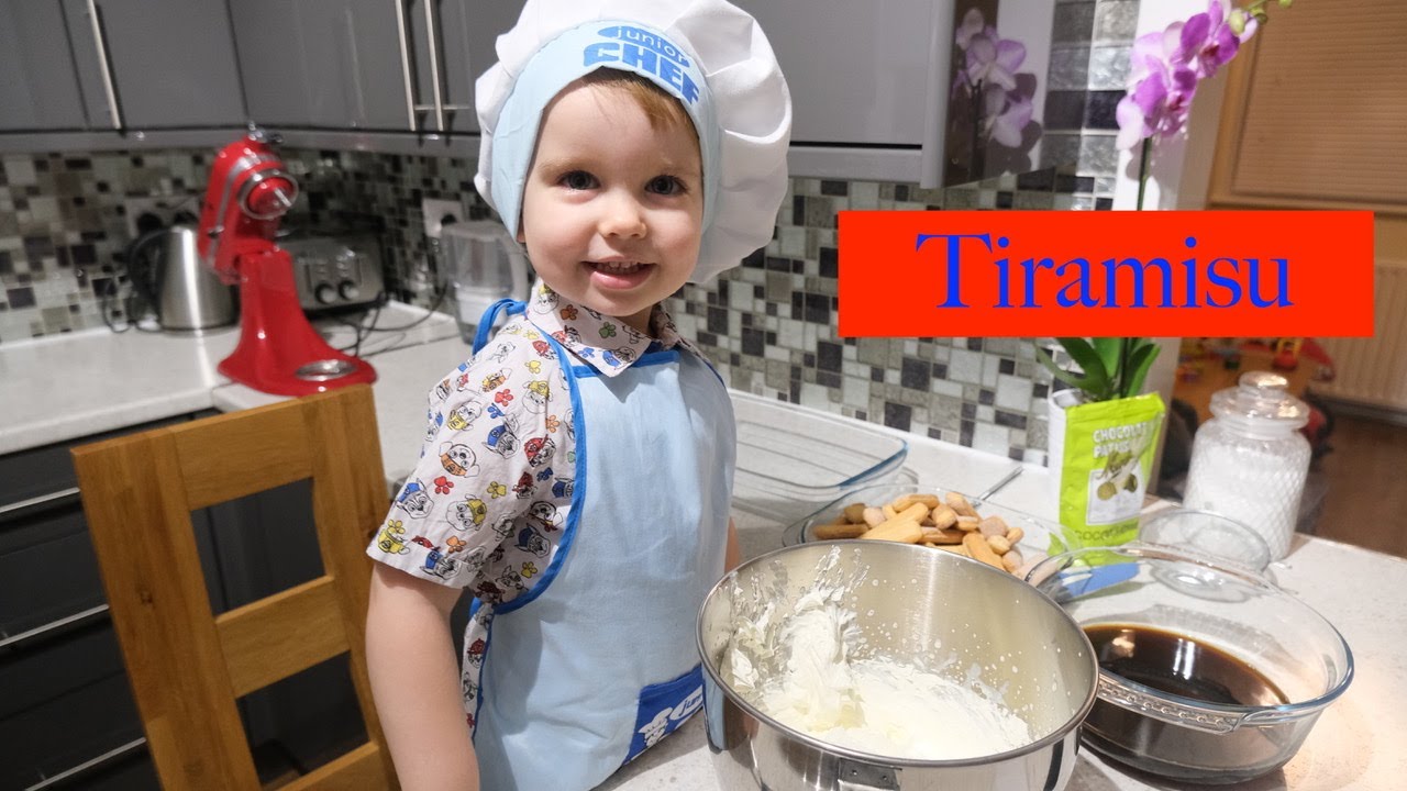 How to make tiramisu cake at home – Junior Chef Kevin