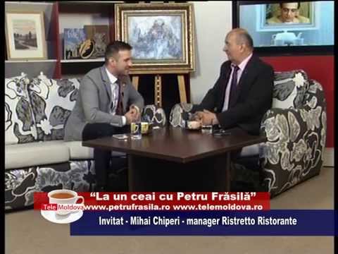 Ristretto Ristorante – La un ceai cu Petru Frasila – 12 09 2014
