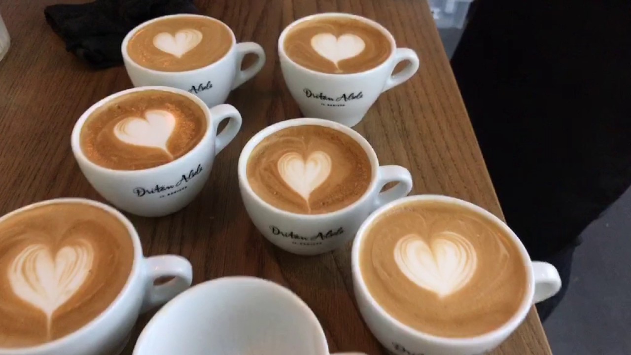 Barista Tutorial Live Part 3: Latte Art Basics – Heart, Rosetta, Tulip!