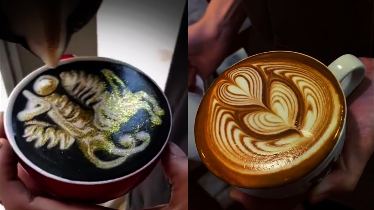 New Amazing Cappuccino Latte Art Skills 2020 ep. 19