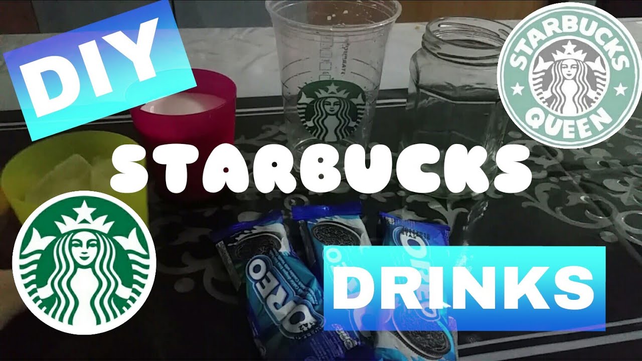 DIY Starbucks Drinks : Oreo Latte + Iced Macchiato