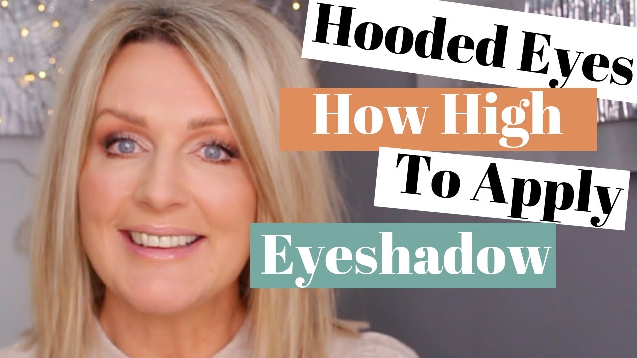 Mature Hooded Eyes – How High to Go With Your Eyeshadow