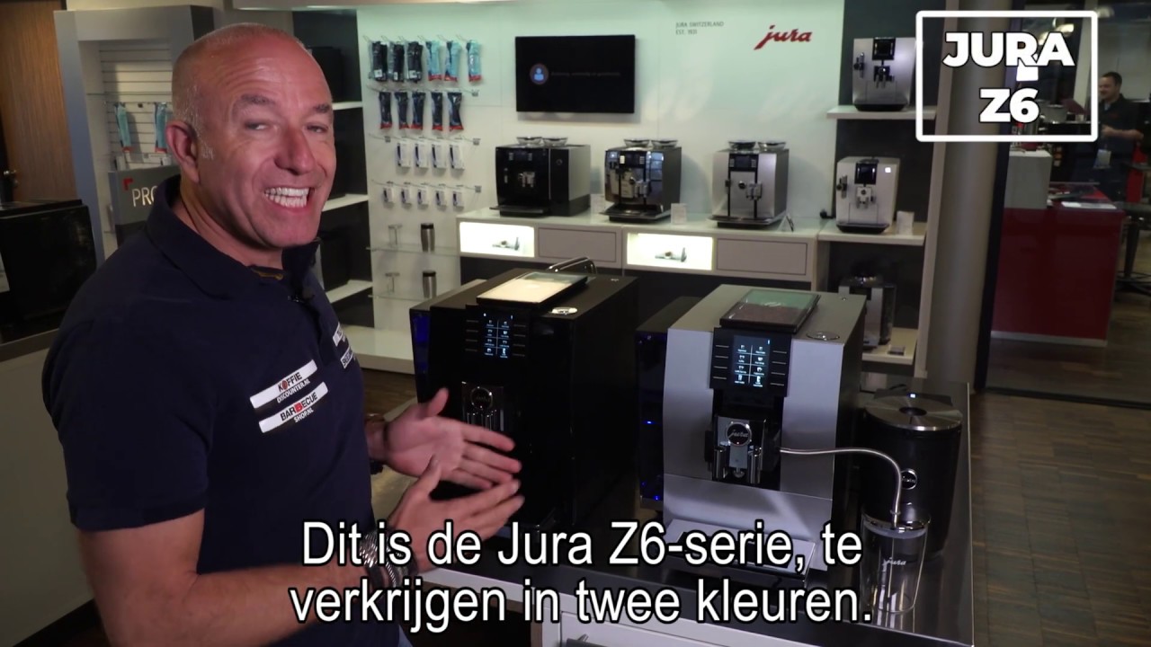 Jura Z6: voor de perfecte cappuccino. Check de uitleg van Tom Coronel