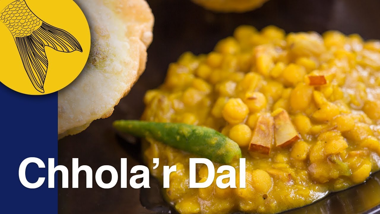 Cholar Dal Recipe Narkel Kishmish Diye | Bengali Dal Recipe | Vegetarian Bengali…