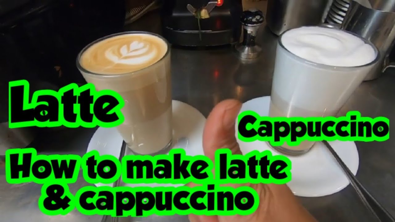 Cafe vlog – Perbedaan Latte dan Cappuccino [ Difference between latte & cappuccin…