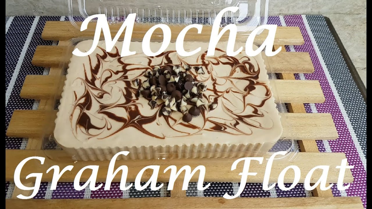 Mocha Graham Float | Graham Float | Easy dessert recipe| no bake dessert