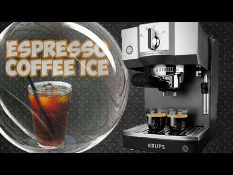 Membuat Espresso coffee dengan mesin espresso krups xp5620