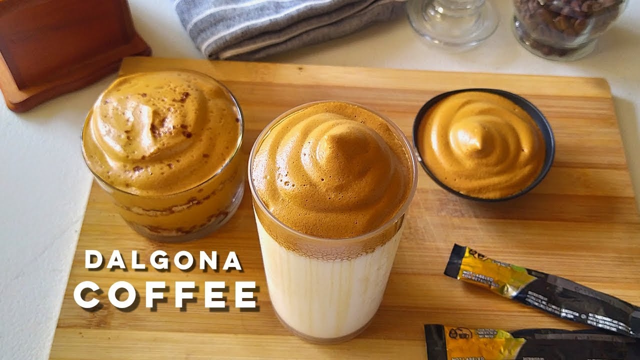 Dalgona Coffee Recipe | 3 Ingredients Non-Dairy Coffee Cream | Magic Coffee