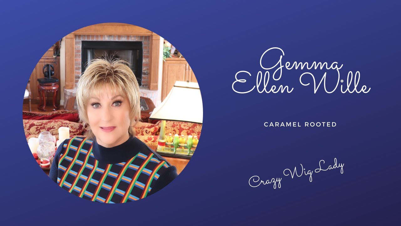 Ellen Wille GEMMA wig review | Caramel Rooted | CRAZY WIG LADY
