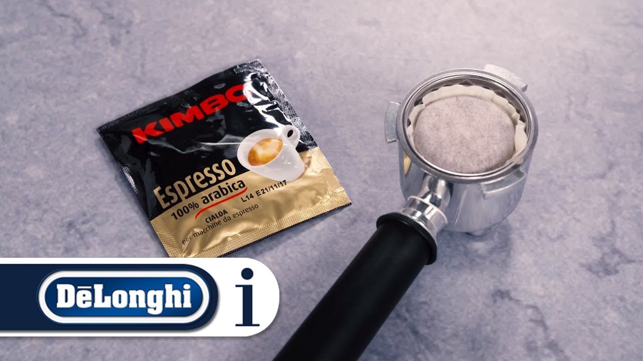 How to make espresso coffee using E.S.E pods on your Dedica Pump Coffee Maker EC680 a…