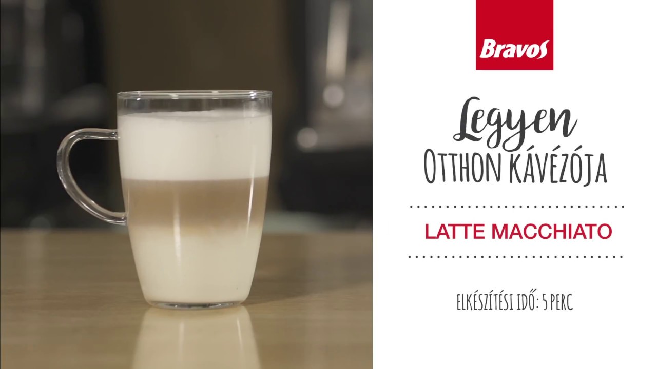 Készítsd el otthon a tökéletes Latte Macchiatót!