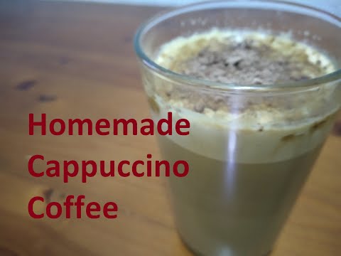 Home made Cappuccino | Cappuccino Coffee Recipe | Beaten Coffee at Home | No Cof…