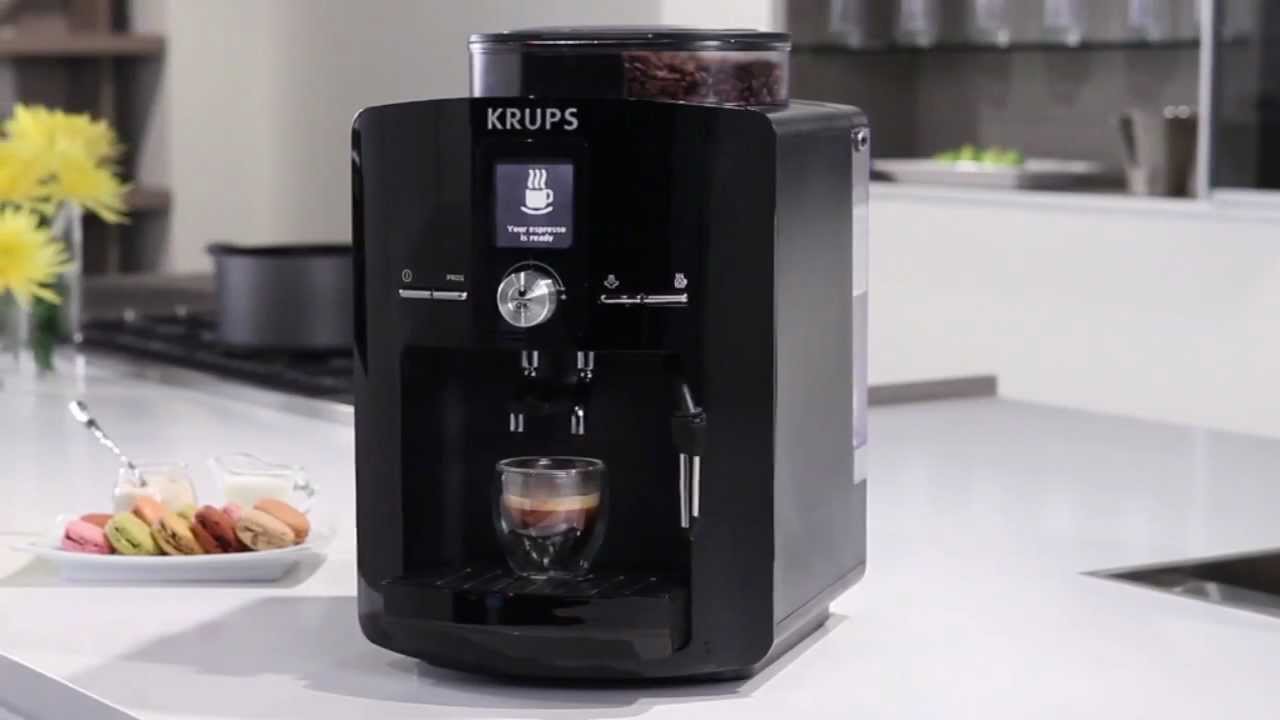 KRUPS EA82 Full Automatic Coffee & Espresso Machine