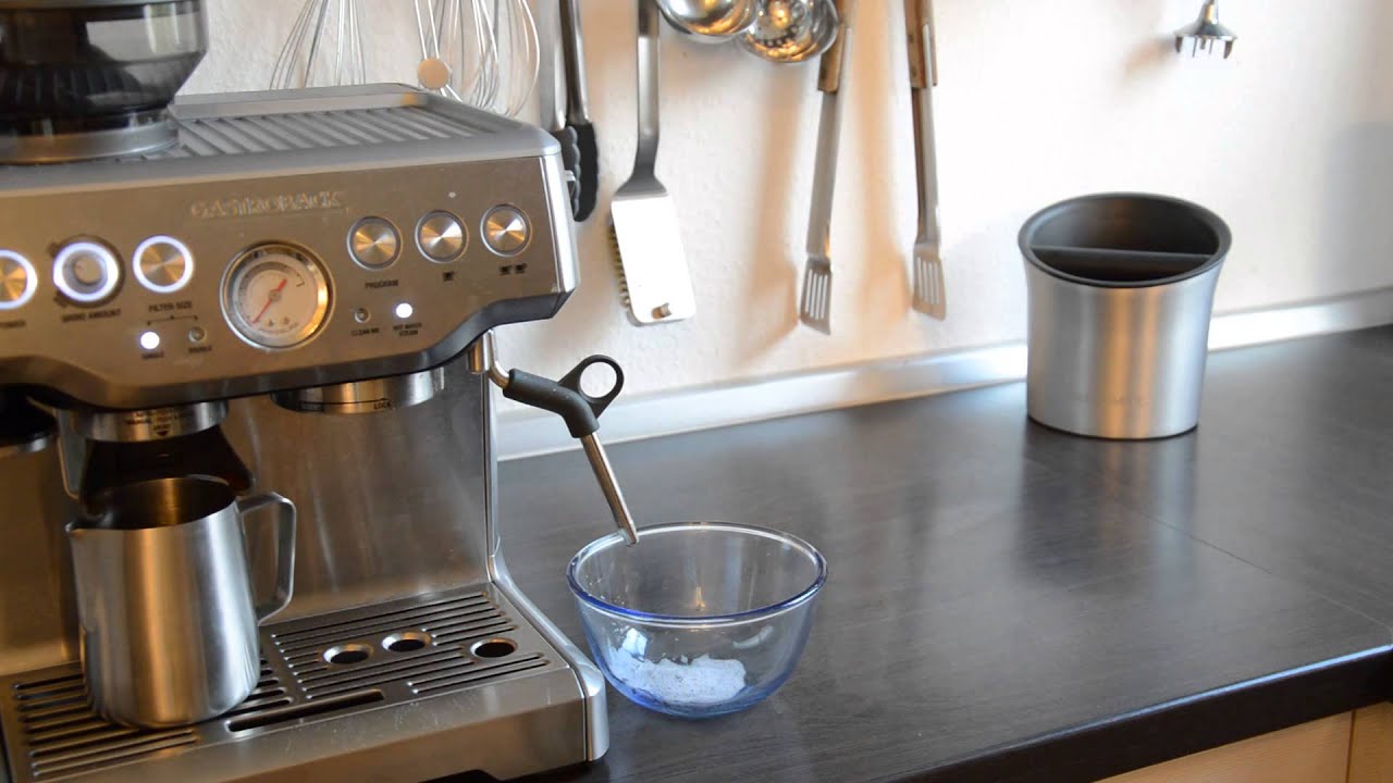 Gastroback Espresso Maschine – Entkalkung und Reinigung