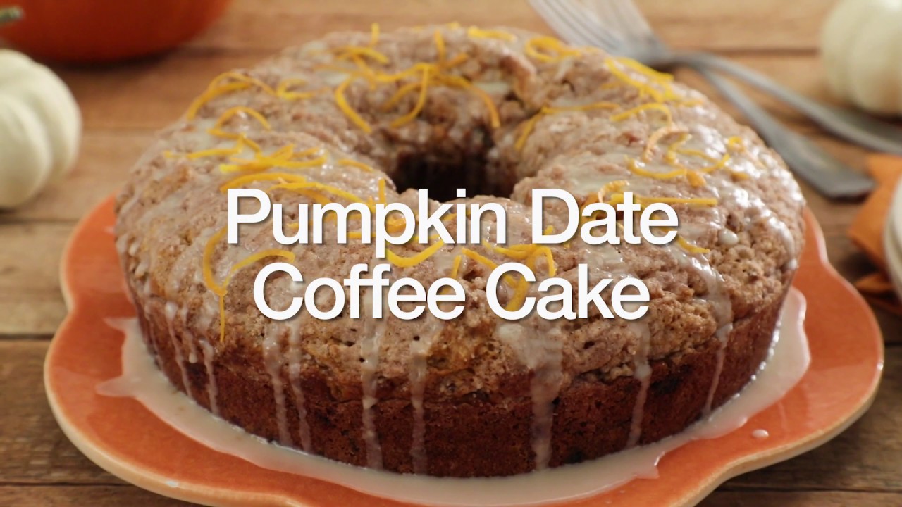 Pumpkin Date Coffee Cake │Fall Recipes│Kroger