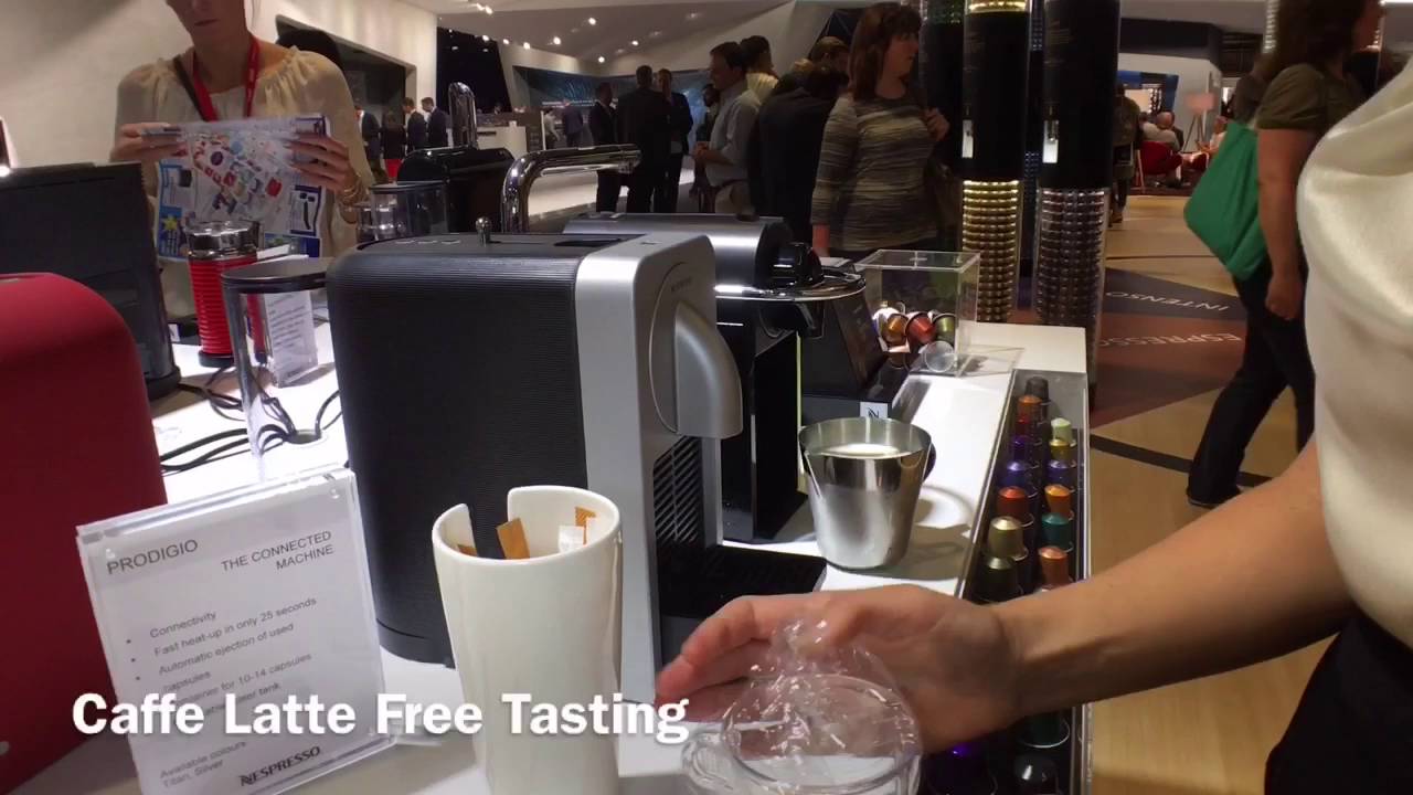 [IFA2016] How to make 'Nespresso Caffe Latte'