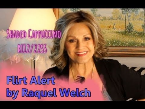 Wig Review:  Flirt Alert by Raquel Welch in  RL12/22SS (Shaded Cappuccino)