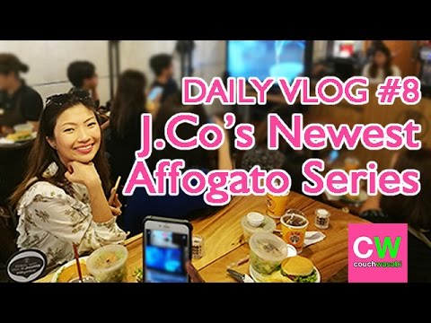 J.Co Launches Affogato Blended Drinks + Opening of SM East Ortigas (DAILY VLOG #8) | …