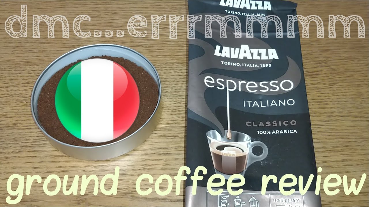 Lavazza Espresso Classico Ground Coffee Review.