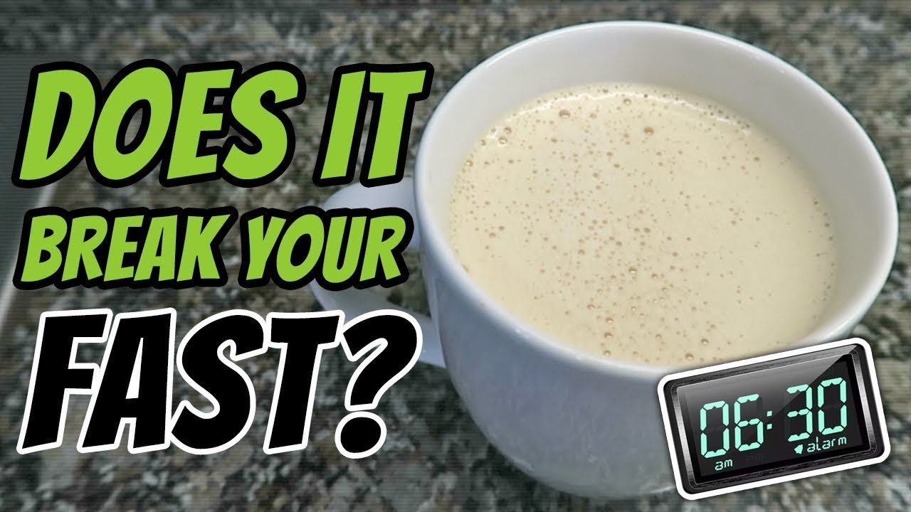 Will Coconut Oil Coffee Break My Fast? (BULLETPROOF COFFEE BENEFITS) | LiveLeanTV