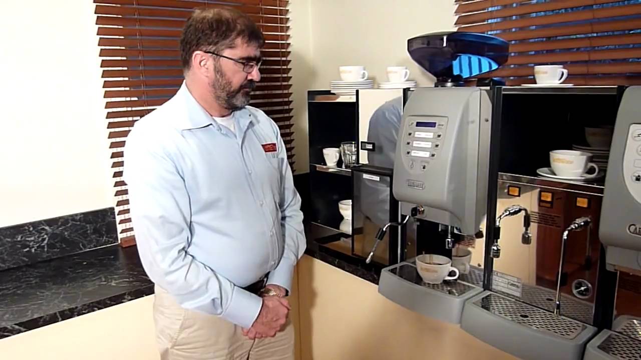 Flat White Coffee Extraction From The Carimali Multi Automatic Coffee Machine