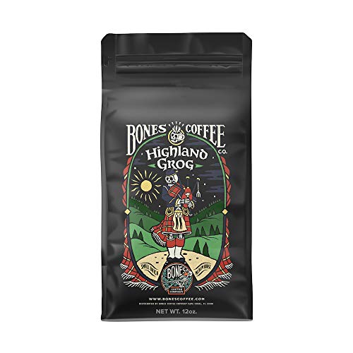 Bones Coffee Company Highland Grog Coffee Beans (Ground Coffee)