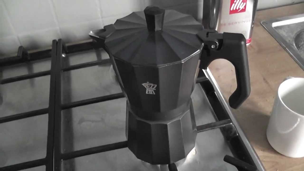 Pezzetti Espresso 6-cup Coffee Maker black