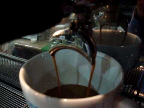 Brewing Italian espresso