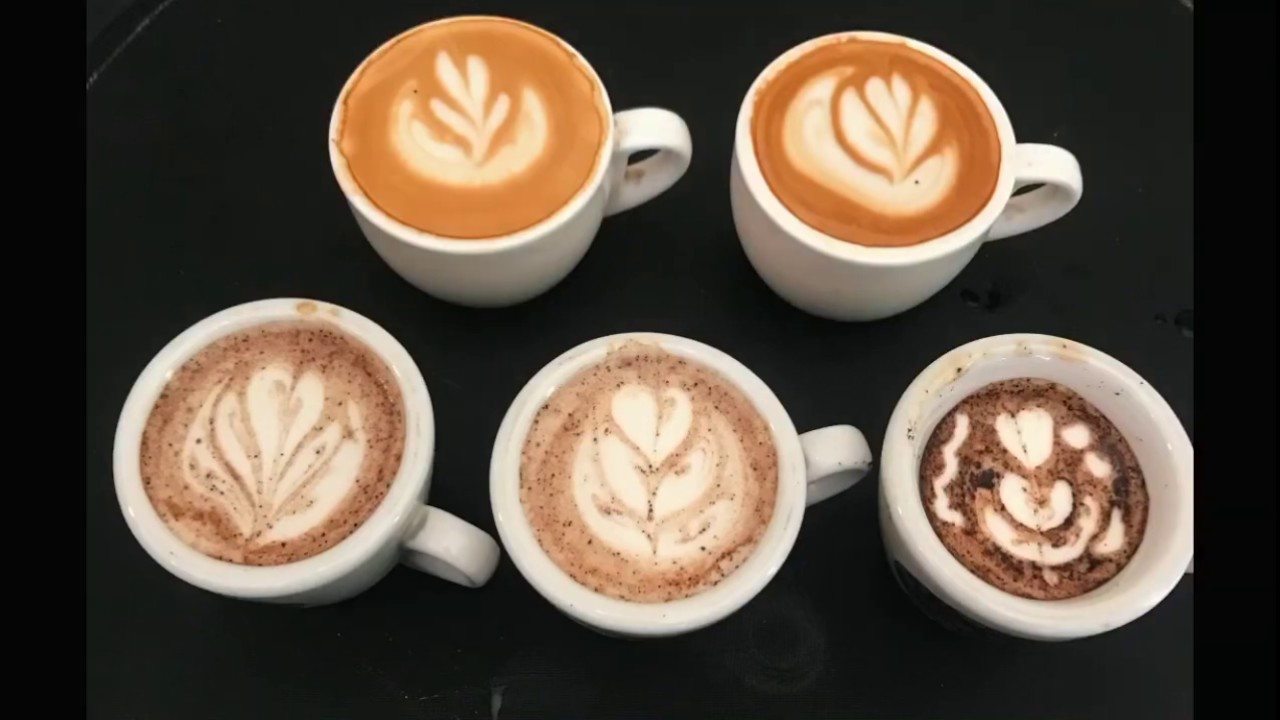 Cappuccino and Latte Art ☕️ By Coffee EDDICT🤎🧡