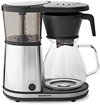 Bonavita BV1901GW 8-Cup One-Touch Coffee Maker Featuring Glass Carafe and Warming Pla…