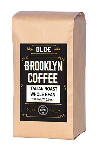 Italian Dark Roast Whole Bean Coffee – 2LB Bag For A Classic Black Coffee,