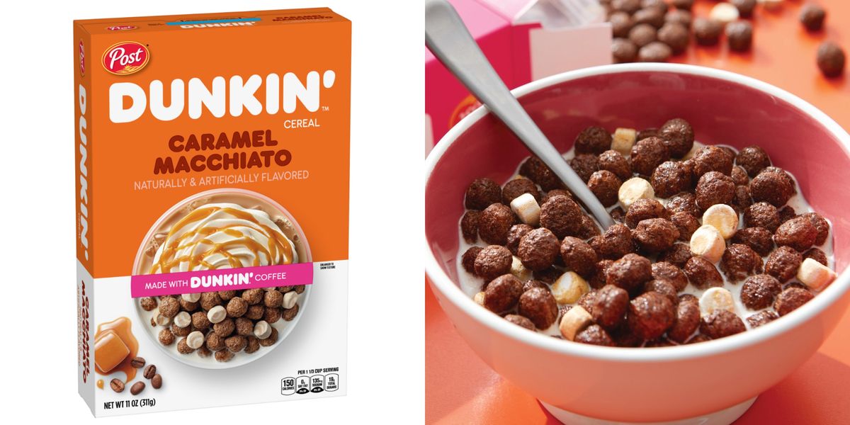 Dunkin’ Is Coming Out With Coffee-Flavored Cereal