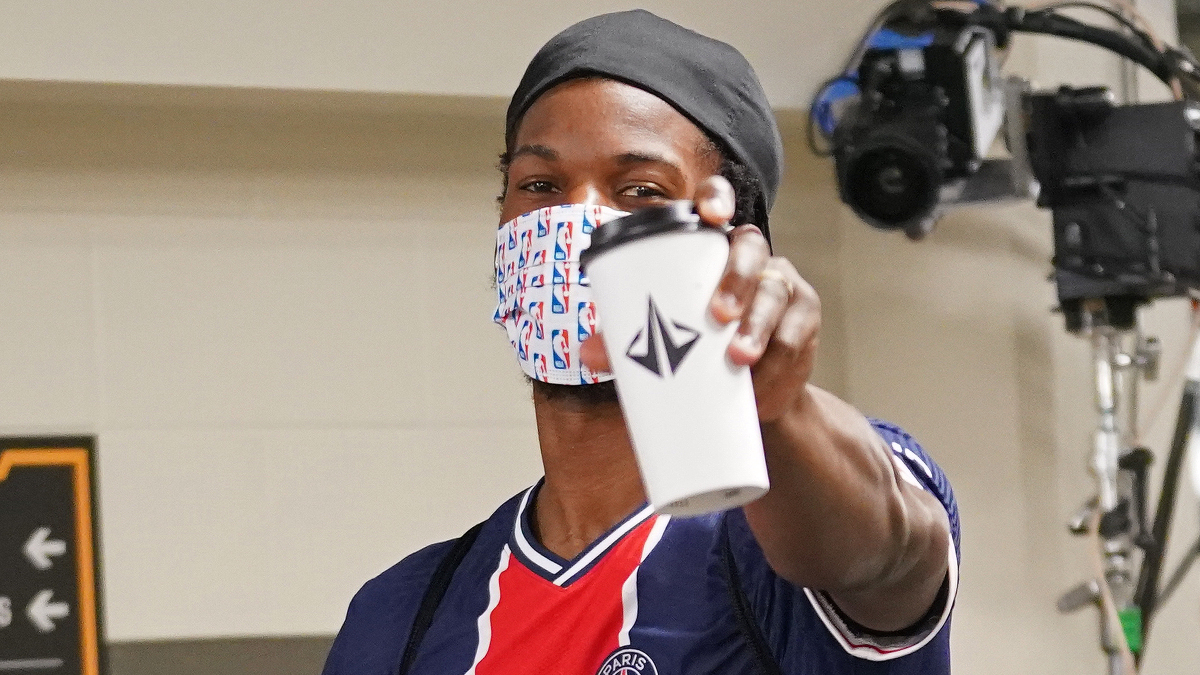 Miami Heat Star Jimmy Butler Uses NBA Bubble to Sell $20 Cups of Coffee to Fellow Pla…