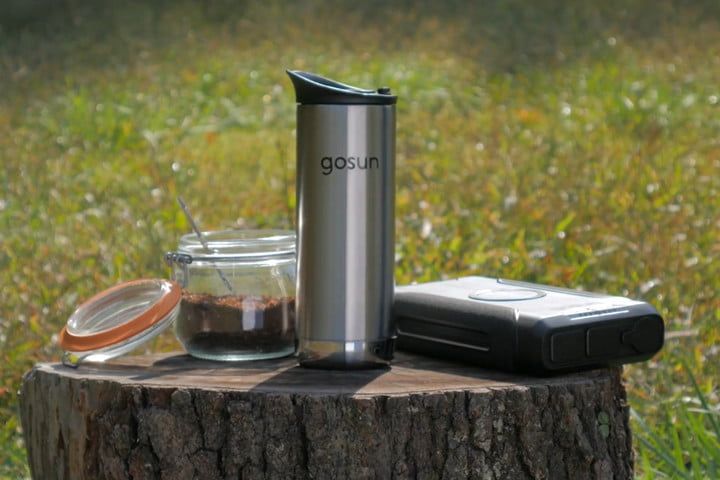 The GoSun Brew makes coffee anywhere using the power of the sun