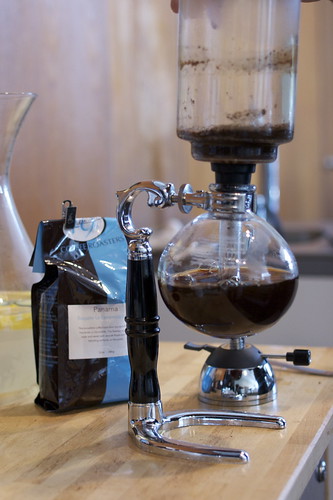 craft of the coffee siphon: -1 atmosphere