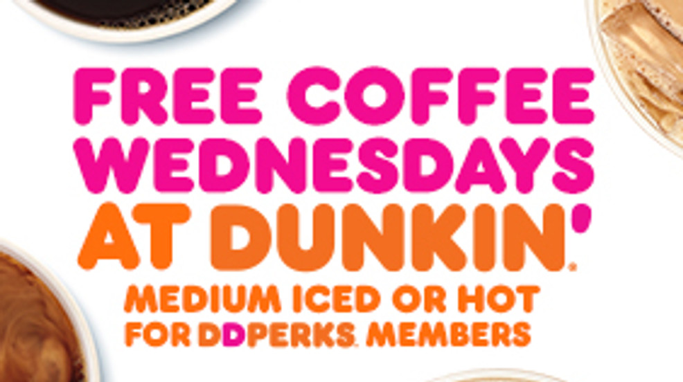 Dunkin’ to offer free coffee on Wednesdays – News3LV